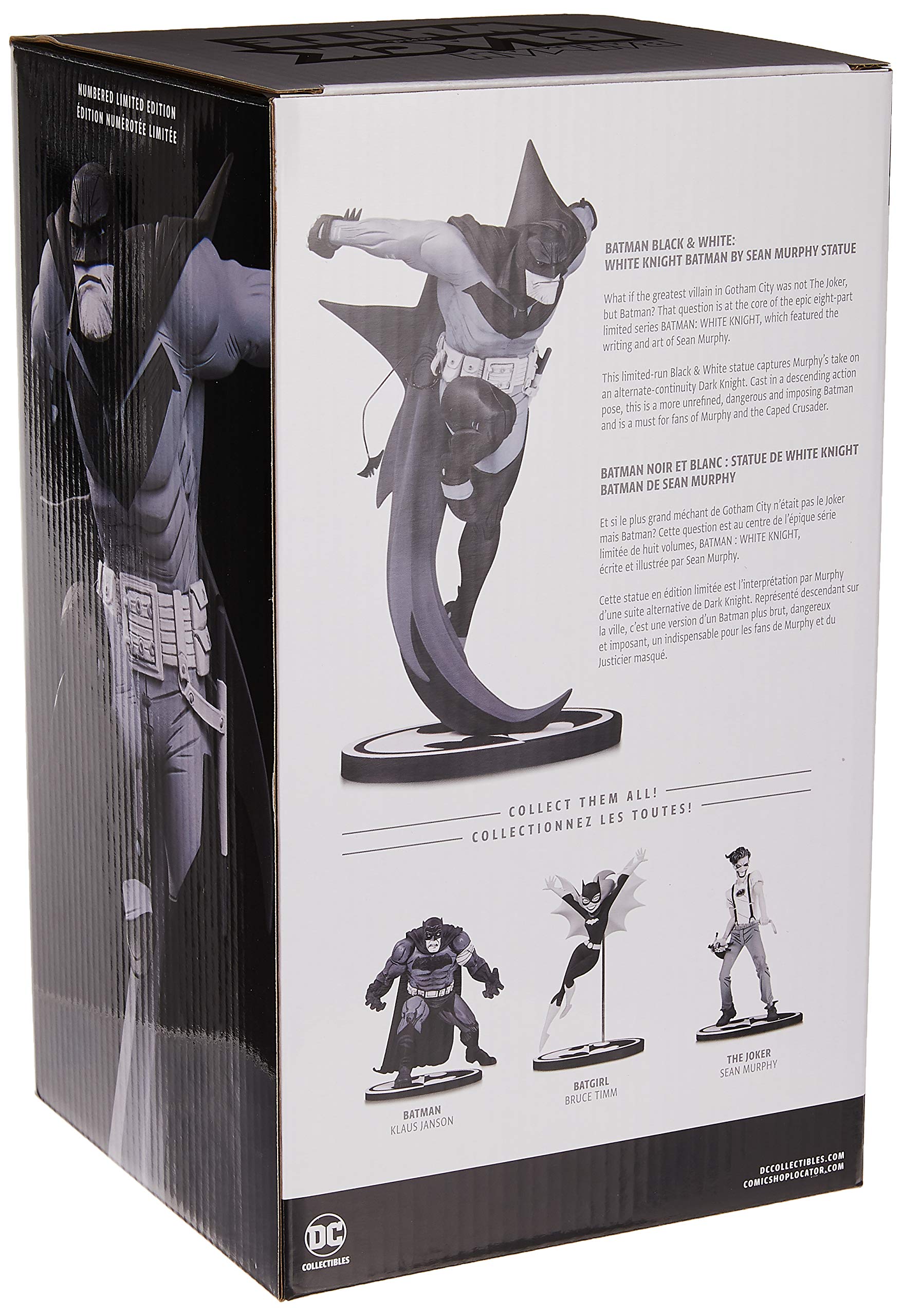 Mua DC Collectibles Batman Black & White Night Batman Shawn Muffy Resin  Statue trên Amazon Nhật chính hãng 2023 | Giaonhan247