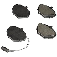 BOSCH BE518 Blue Semi-Metallic Disc Brake Pad Set - Compatible With Select Land Rover Defender 90, Discovery, Range Rover; REAR