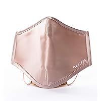 Flawless Silk Face Mask Washable Soft and Gentle on Skin, Blush, 1 Count