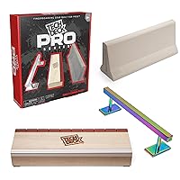 TECH DECK, Pro Series Daily Grind Pack with 3 Obstacles, Built for Pros, Kids Toys for Ages 6 and up (Mini Fingerboard Sold Separately)