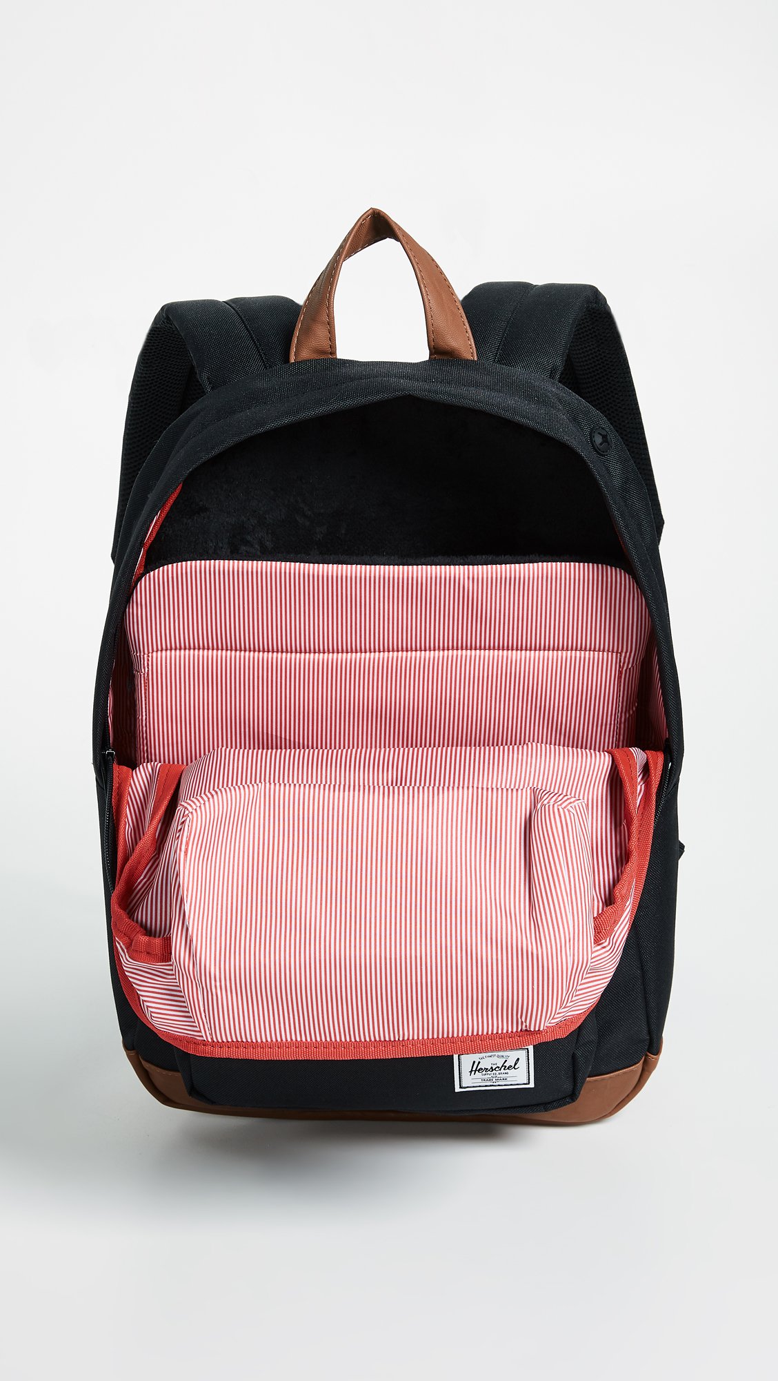 Herschel Pop Quiz Backpack, Black/Tan, Classic 22L