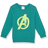 Amazon Essentials Disney | Marvel | Star Wars Boys and Toddlers' Crewneck Sweaters