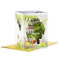 Hallmark Paper Wonder Displayable Pop Up Easter Card (Blessings to You Church)