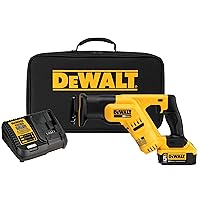 DEWALT 20V MAX* Cordless Reciprocating Saw Kit, 5 Amp-Hour Battery (DCS387P1)