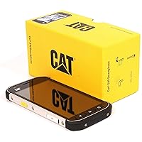 CAT S40 16GB Unlocked GSM 4G LTE Refined/Rugged + IP68 Certified Quad-Core Smartphone w/ 8MP Camera - Black