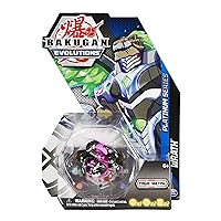 Bakugan Evolutions, Wrath, Platinum Series True Metal Bakugan, 2 BakuCores and Character Card, Kids Toys for Boys, Ages 6 and Up