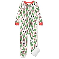 Amazon Essentials Unisex Babies' Snug-Fit Cotton Pajama Sleepwear Sets, Multipacks