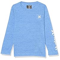 Hurley Boys' Long Sleeve Soft Basic Cloud Slub T-Shirt