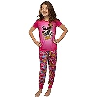 INTIMO LOL Surprise! Girls Glam 10 Jogger Pants And Shirt Sleepwear 2 Piece Pajama Set