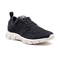 Frasier II Unisex Merino Wool Footwear - Slip-On or Lace-Up Sneaker for Comfort, Support, Lightweight, Softness, Moisture Wicking, and Breathability