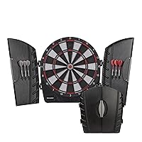 Accudart Spark Electronic Dartboard - 30 Game Modes - 174 Game Variations - Challenge The Computer - Easy Read Display - Includes 6 Soft-Tip Darts