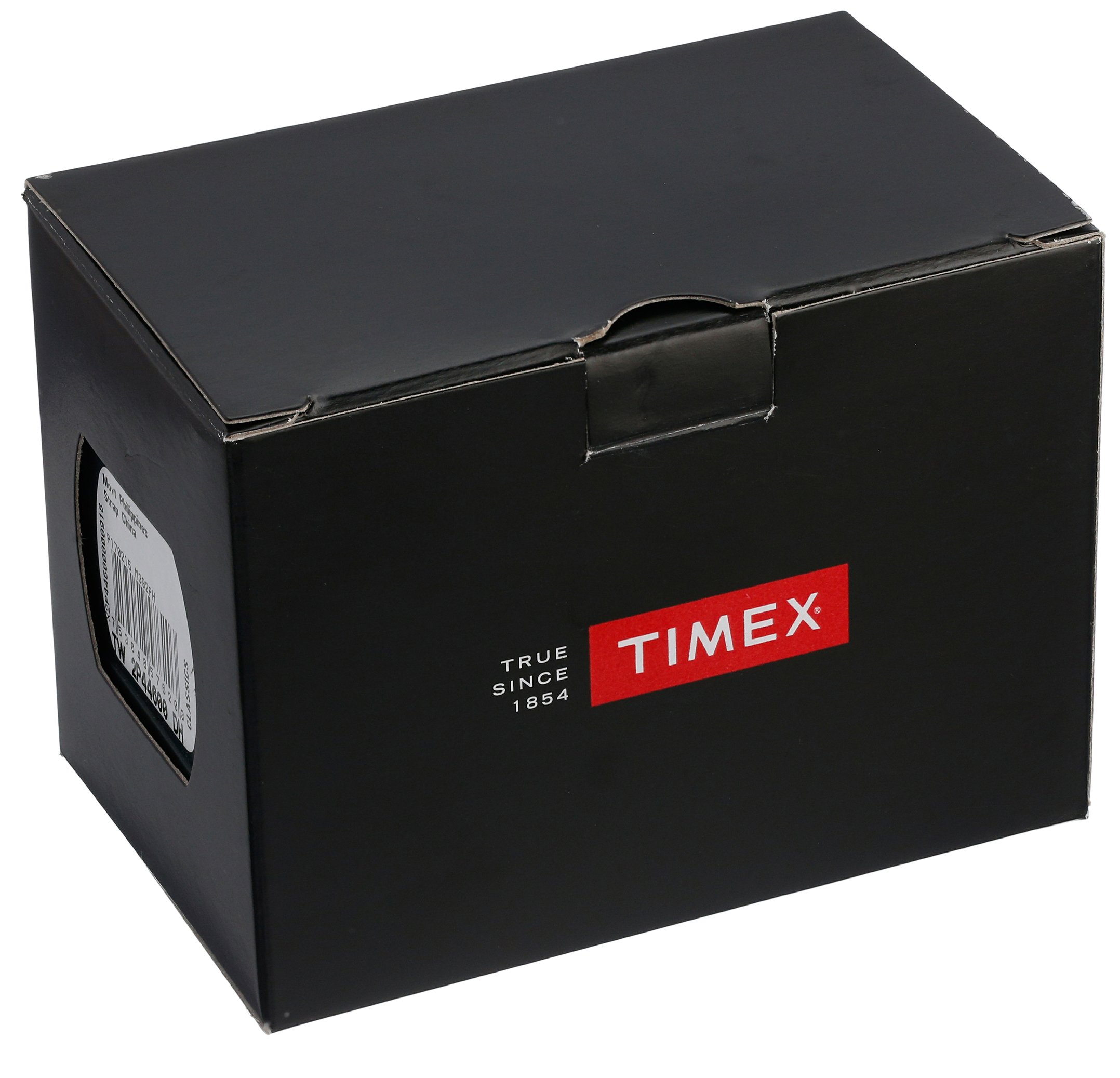 Timex Men's TW4B14200 Expedition Scout 40 Black Leather/Nylon Strap Watch