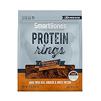 SmartBones Protein Rings with Real Chicken and Sweet Potato, 5 OZ