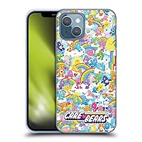 Head Case Designs Officially Licensed Care Bears Rainbow 40th Anniversary Soft Gel Case Compatible with Apple iPhone 13