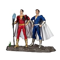 McFarlane Toys - DC Multiverse Shazam & Freddy Freeman 2pk 7in Action Figures, Gold Label, Amazon Exclusive