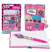 LOL Surprise Mini Diary with Lock And Pen for Girls Journal Notebook - Now Playing