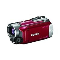 Canon VIXIA HF R10 Full HD Camcorder w/8GB Flash Memory (Red)
