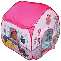 Pop It Up|Horse Stable - Pop-Up Playtent - Fun2Give Indoor Playhouse, Front & Back Doors, Spacious Interior, Pretend Play, Toddlers & Kids Ages 3+