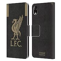 Head Case Designs Officially Licensed Liverpool Football Club Home Goalkeeper 2019/20 Kit Leather Book Wallet Case Cover Compatible with Apple iPhone XR
