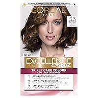 L'Or?al Paris Excellence Creme Triple Care Cr?me Colour 5.3 Natural Golden Brown (Packaging May Vary)