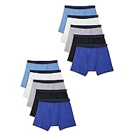 Fruit of the Loom Boys' Breathable Mesh Boxer Briefs