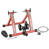 Max Racer 7 Levels of with Smooth Magnetic Resistance Bicycle Trainer Allows You to Work Out with Your Bike