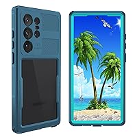 Samsung Galaxy S23 Ultra 6.8'' (2023) Case,Waterproof Built-in Screen Protector Full Protection Heavy Duty DropProof DirtProof Snowproof Anti-Scratched Rugged Fingerprint unlockable Sports Case