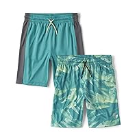 The Children's Place Boys' Performance Basketball Shorts 2 Pack