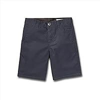 Volcom Frickin Chino Shorts (Big Little Boys Sizes), Dark Navy 1, 5