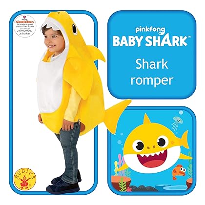 Rubie's Kid's Baby Shark Costume with Sound Chip