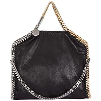 Stella McCartney women Falabella fold over handbags nero