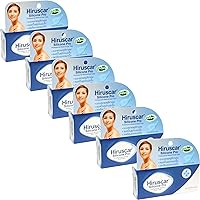 6 Pcs. (6 x 4 Grams) of Hiruscar Silicone Pro Gel for Professional Medical Scar Care for Wounds, Scars and Keloids. Made in Thailand.