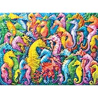 Buffalo Games - Eduard - Seahorse Fantasy - 1000 Piece Jigsaw Puzzle for Adults Challenging Puzzle Perfect for Game Nights - Finished Size 26.75 x 19.75