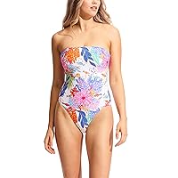 Seafolly Women's Dd Cup Bandeau One Piece Swimsuit