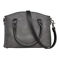 Women's Locking Concealed Carry Purse with Universal Holster for Gun - Concealed Carry Carly Satchel