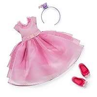 American Girl WellieWishers 14.5-inch Doll Ready to Be Royal Outfit with Teacup Headband and Ballet Flats, For Ages 4+