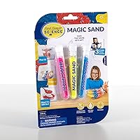 Steve Spangler Science Magic Sand Test Tube Kit – Includes Three 0.52 oz Test Tubes – Colored Play Sand That Never Gets Wet, Exciting STEM Activity for Classroom and Home Learning