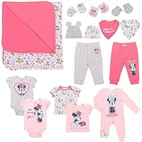 Minnie Mouse Baby 15 Piece Layette Set Coverall Bodysuit T-Shirt Pants