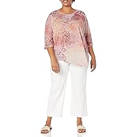 Avenue Women's Plus Size Top Point Front