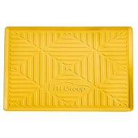 FH Group FH3011YELLOW Silicone Anti-slip Yellow Dash Mat for Smartphones (iPhone Plus, Galaxy Note, Coin Grip)