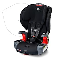 Britax Grow with You ClickTight Harness-2-Booster Car Seat, 2-in-1 High Back Booster, Black Contour