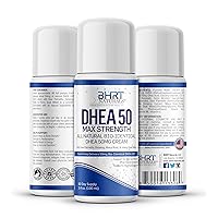 DHEA Cream 50mg for Men & Women Bioidentical DHEA USP Natural - Natural Energy Supplement, Mood Boost for Healthy Aging, Support Hormone Balance - 90 Day Supply, USA Made, Pharmacist Formulated
