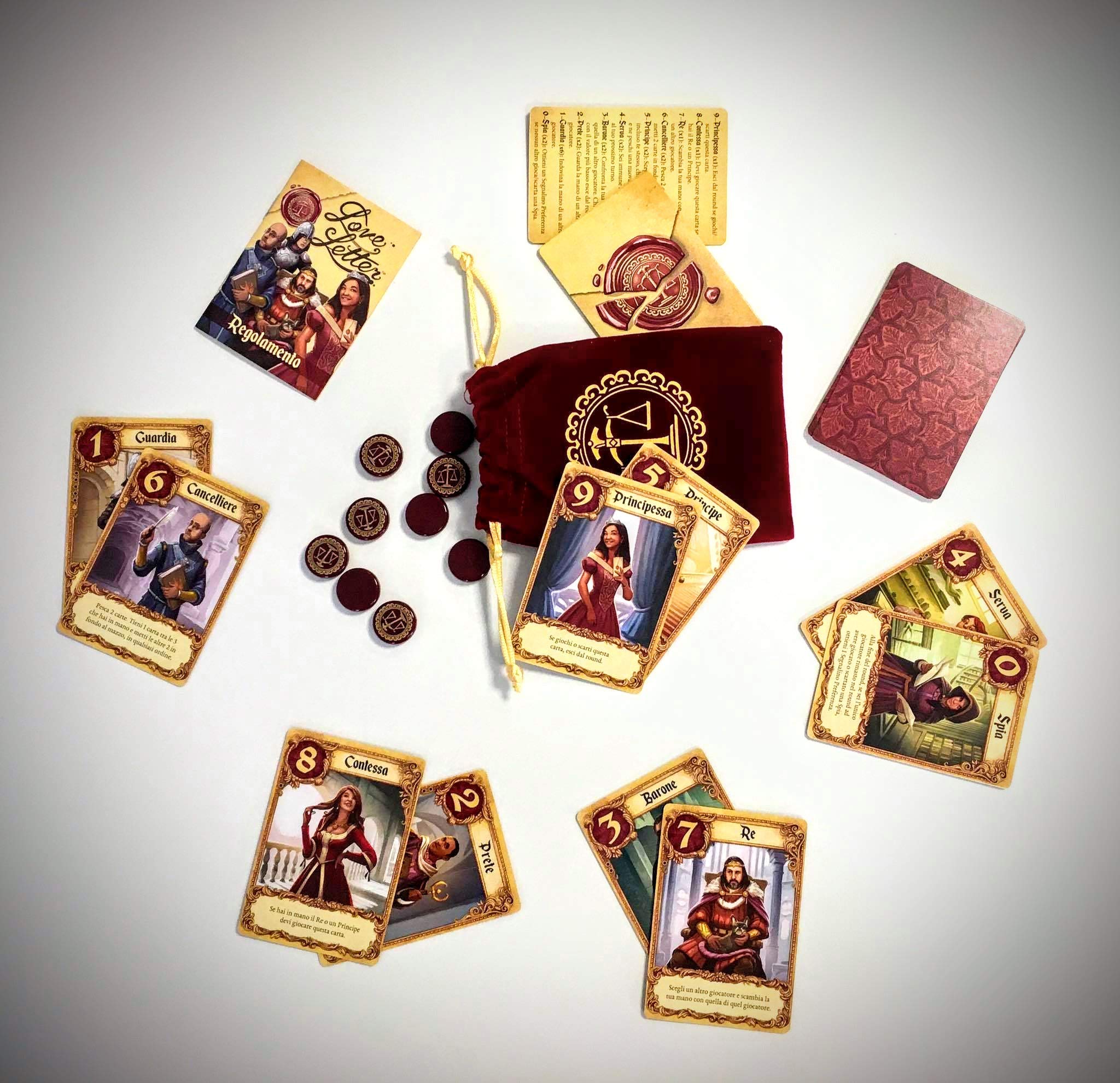 Asmodee Love Letter - 9065 Italy