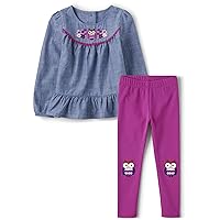 Gymboree Girls Shirt and Pants, Matching Toddler Outfit