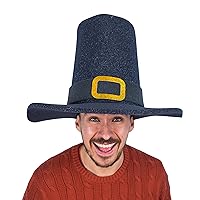 Thanksgiving Pilgrim Hat - Pilgrim Costume - Halloween Hat - Thanksgiving Favors - Pilgrim Gift Hat - Giant Pilgrim Hat - Large Pilgrim Hat - Pilgrim Hat Kids - Pilgrim Hats