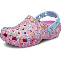 Crocs Unisex-Child Classic Lisa Frank Clogs, Kids and Toddler Shoes