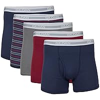 Gildan Mens Underwear Boxer Briefs, Multipack