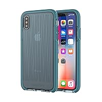 tech21 Apple iPhone X and XS Evo Wave Phone Case with 10 Foot Drop Protection - Teal