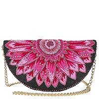 Mary Frances Flirty Crossbody Clutch Handbag, Pink