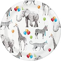 Creative Converting Party Animals Dessert Plates, 24 ct
